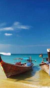 Tropical Beach HD Wallpaper screenshot 7