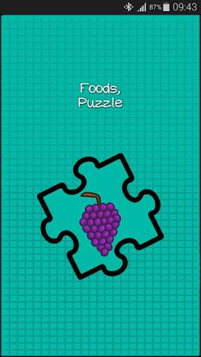 Foods, Puzzle Game screenshot 1