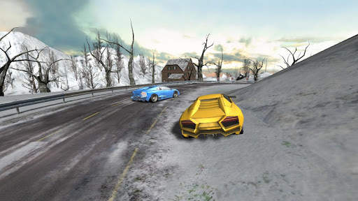 Car Racing Winter screenshot 11
