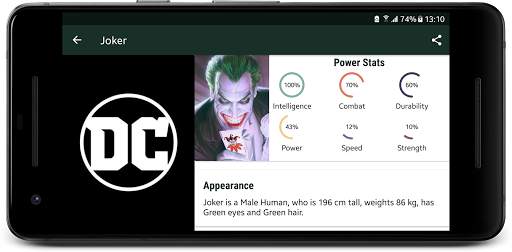 DC Characters 6 تصوير الشاشة
