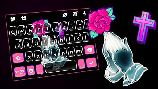 In God We Trust Keyboard Theme screenshot 1