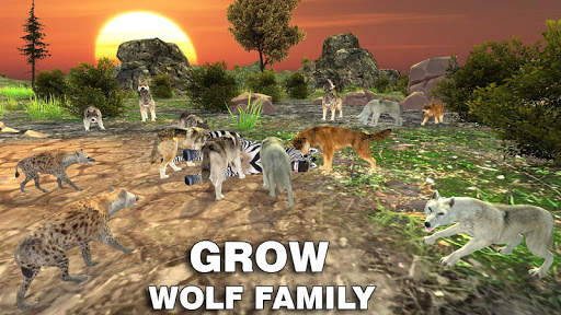 Wolf Family Simulator : RPG Wolf Attack screenshot 4