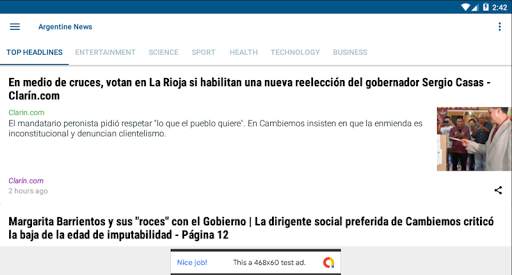 Argentine News | Argentina Newspaper screenshot 11