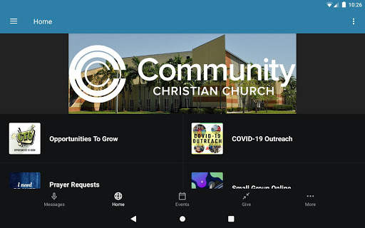 Community Christian Church App screenshot 5
