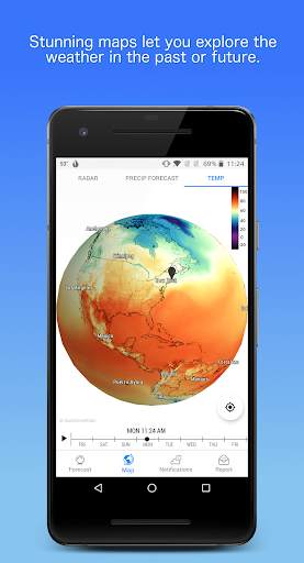 Dark Sky - Hyperlocal Weather скриншот 2