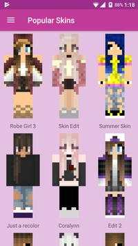 New Girl Skins for Minecraft screenshot 8