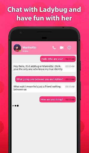 Lovely Ladybug Fake Chat And Video Call screenshot 1