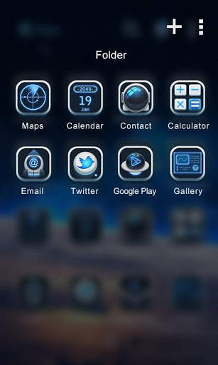 (FREE)Galaxy GO Launcher Theme screenshot 6