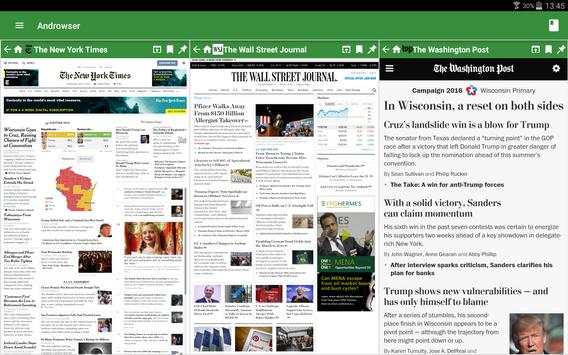 Androwser: Multiview Browser screenshot 10