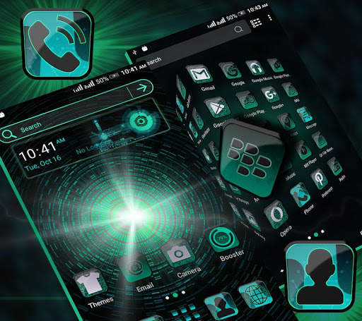 Hi Tech Launcher Theme screenshot 4