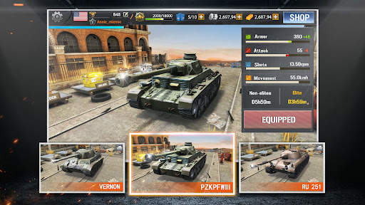 Furious Tank: War of Worlds 7 تصوير الشاشة
