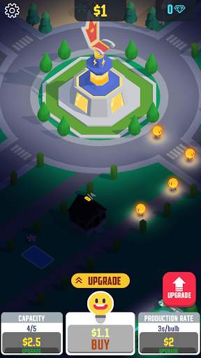 Idle Light City: Clicker Games स्क्रीनशॉट 2