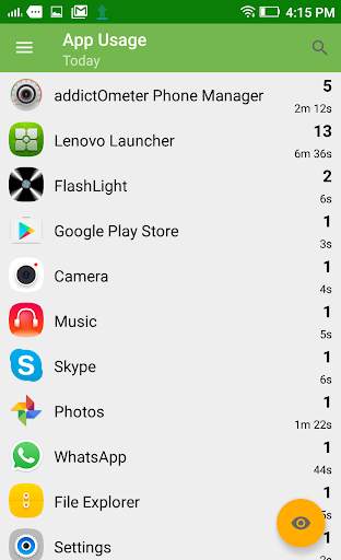 addictOmeter Phone Manager screenshot 3