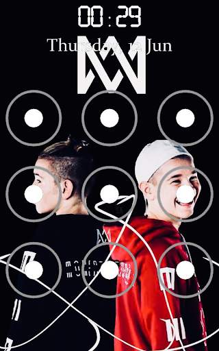 Marcus and Martinus Pattern Lock Screen 1 تصوير الشاشة