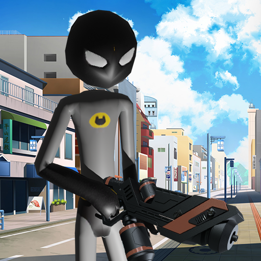 Bat Rope Stickman Superhero : Gangster Mafia icon