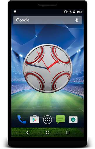 Football Clock Live Wallpaper screenshot 4