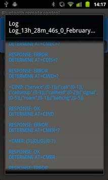 Bluetooth remote control screenshot 8