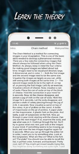 Mnemonist - Memory And Brain Training screenshot 6