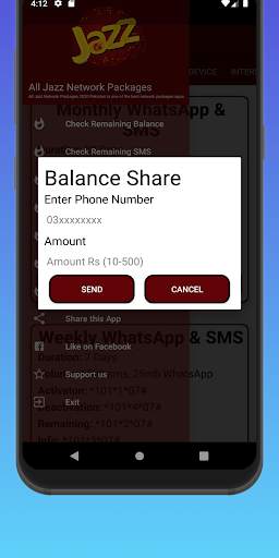 Jazz Warid Packages 2021 | Jazz Warid Packages New screenshot 4