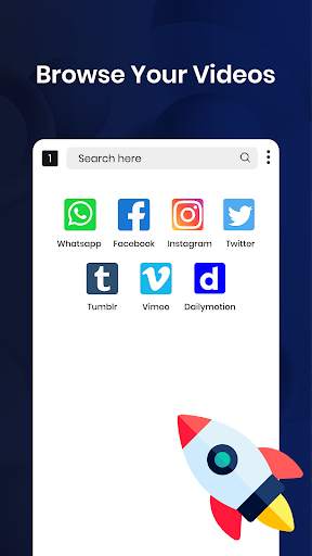 Fast Video Downloader App screenshot 1