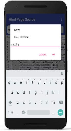 HTML Page Source скриншот 2