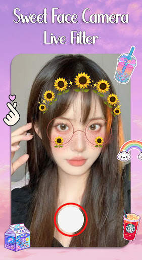 Sweet Face Camera Live Filter screenshot 8
