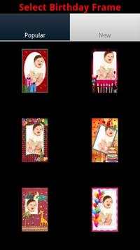 Birthday Photo Frames screenshot 2