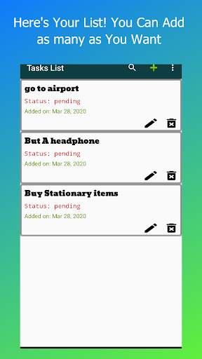 Schedule Management App screenshot 3