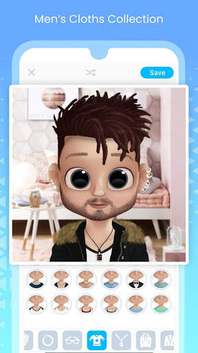 Cute Cartoon/Doll Avatar Creator:Your Cute Version 2 تصوير الشاشة