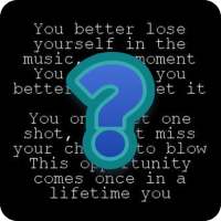 Guess the song - Eminem logo
