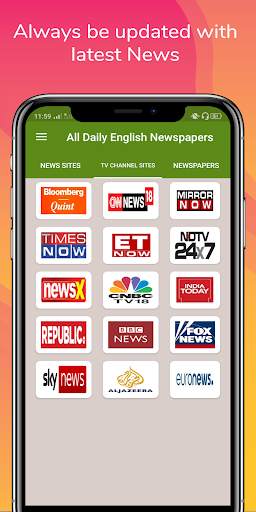 All Daily English Newspaper App screenshot 2