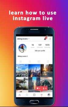 Guide For Instagram Live 2017 screenshot 1