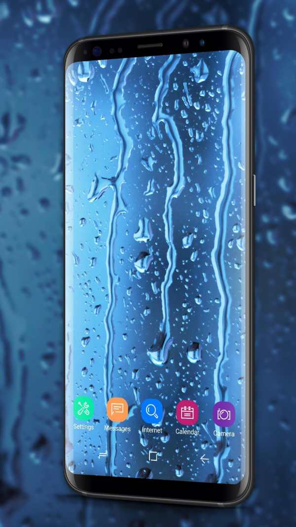 Waterdrops - Real Rain Live Wallpaper screenshot 1