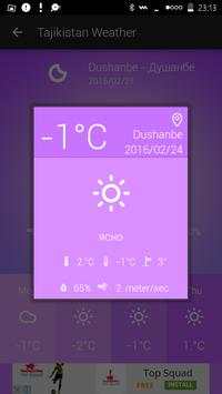 Tajikistan Weather screenshot 4