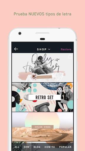 AppForType: edición de fotos, de collages y texto screenshot 6