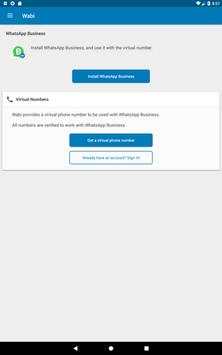 Phone Number for WhatsApp Business - Wabi screenshot 7