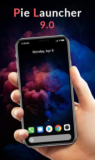 Pie Launcher 9.0 - P 9.0  Launcher screenshot 1