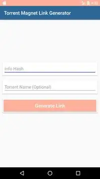 Torrent Magnet Link Generator screenshot 1
