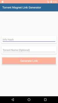 Torrent Magnet Link Generator screenshot 1