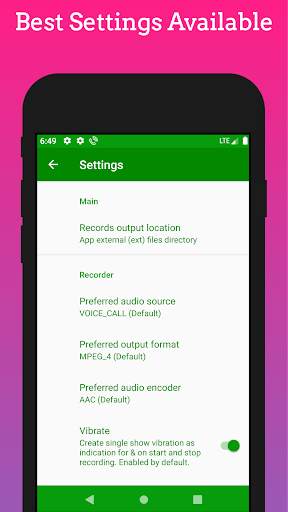 Call Recorder Auto Call Record screenshot 3