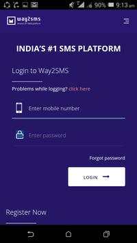 Way2sms - Send Free Sms To Any Number screenshot 1