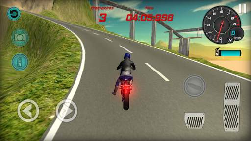 Moto Rider Hill Stunts screenshot 8