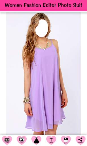 Women Fashion Editor Photo Suit screenshot 7