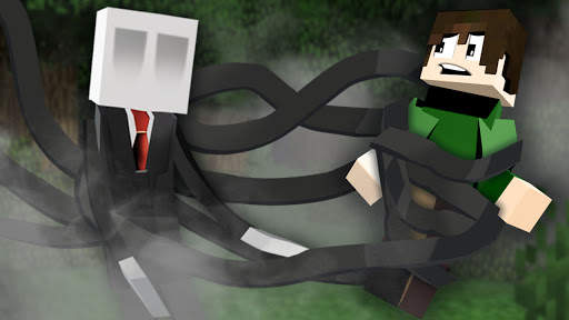 Slenderman Mod for Minecraft PE screenshot 1