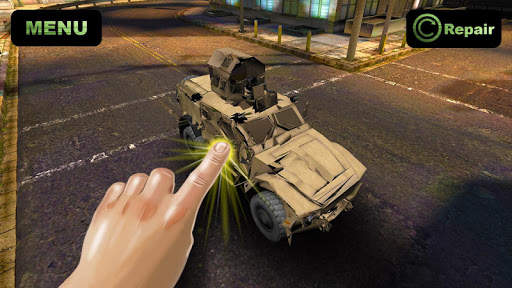 Simulator Crush War Car screenshot 2