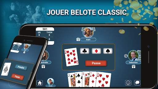 Belote et Coinche En Ligne screenshot 1