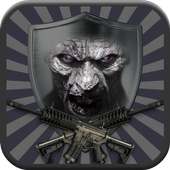 Zombie War Shooter Defence logo