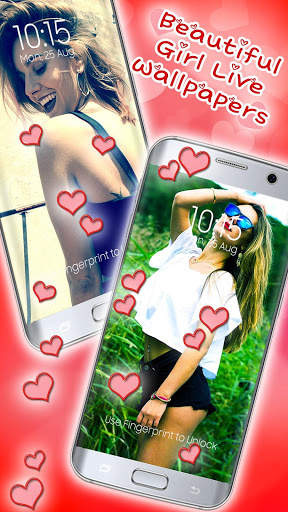 Beautiful Girl APUS Live Wallpaper screenshot 1