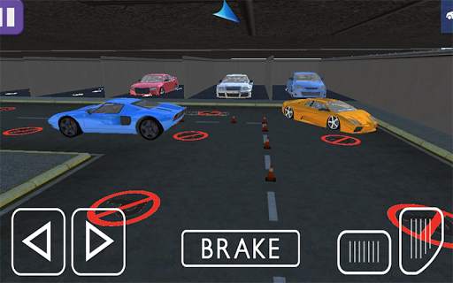 Real Car Parking: Basement Driving School Sim 3D screenshot 4