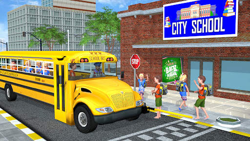 School Bus Service Driver: Bus Driving Craze screenshot 1